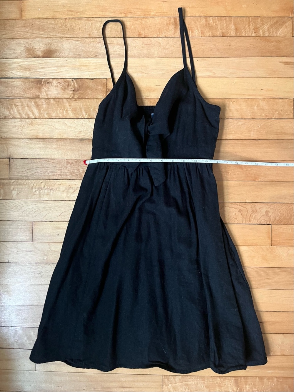 Old Navy Black Mini Dress with Spaghetti Straps